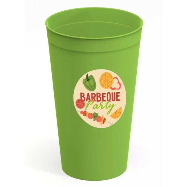 фото стакан полимербыт Bbq party 0,4л пластик