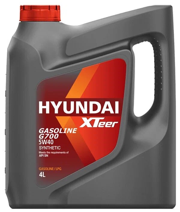 Синтетическое моторное масло HYUNDAI XTeer Gasoline G700 5W-40