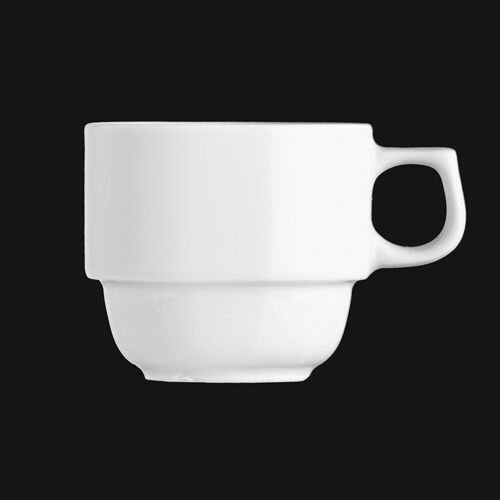 фото Набор чашка чайная 190мл Praha, стэкбл (подходит блюдце артикул PRA1714), 6 штук (G.BENEDIKT, Чехия)