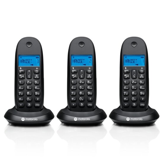 Радиотелефон Motorola Solutions Motorola DECT C1003 черный