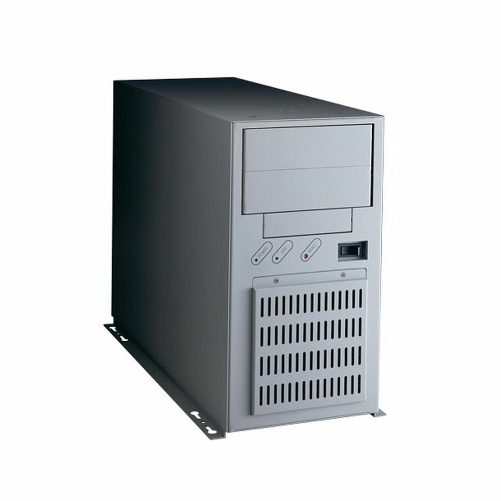 Корпус Advantech IPC-6608BP-00D Desktop/Wallmount Chassis PICMG 1.0/1.3 Drive bays: 2*5.25" + 1*3.5" 8xFullSize ExpSlot 1x120mm fan w/o PSU Dim(