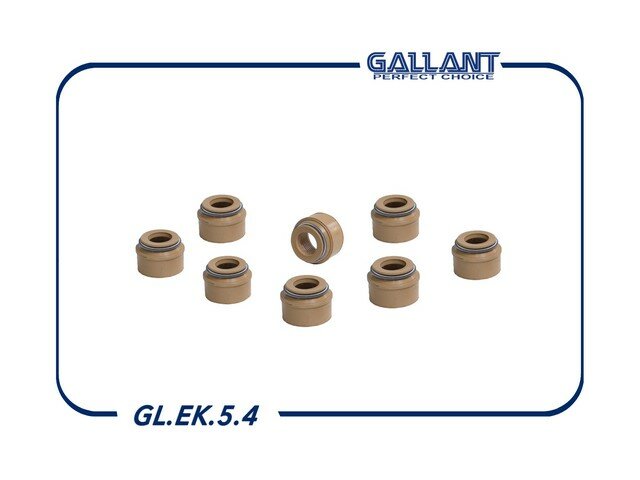 Маслосъёмные колпачки Gallant ВАЗ 2101-2107, 2108-21099 8V (8 шт) GL. EK.5.4