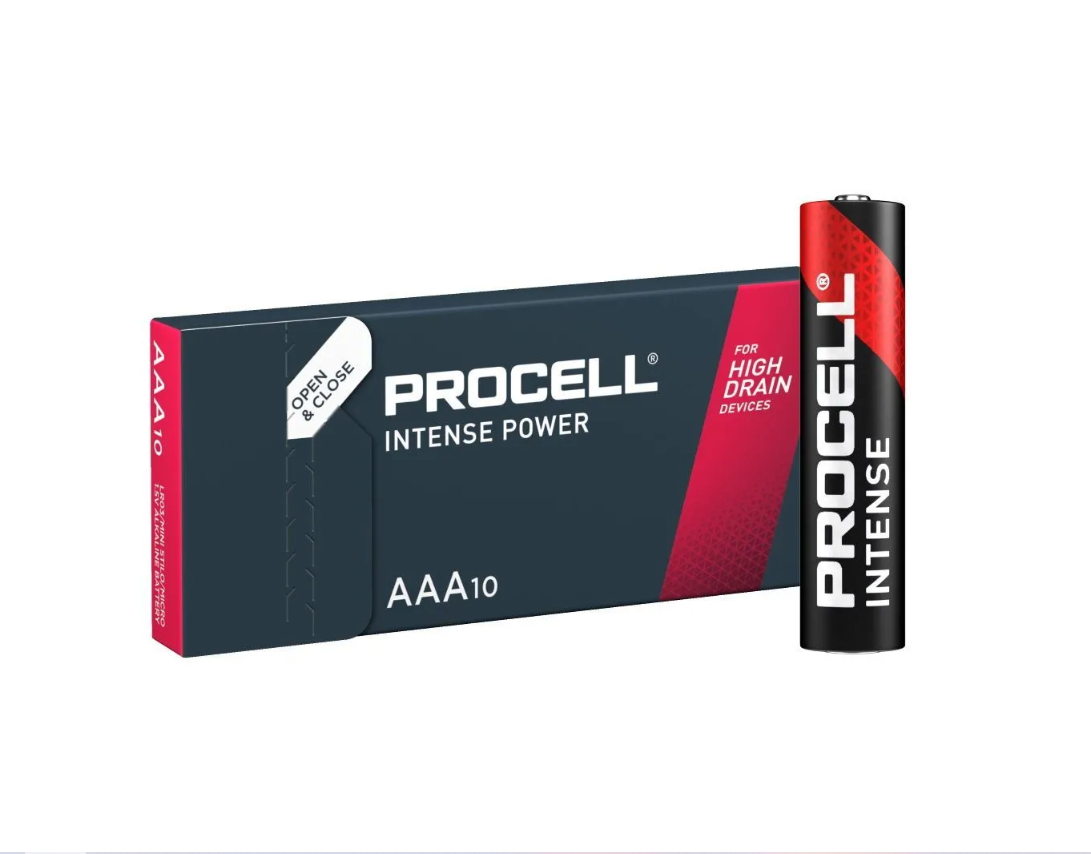 Батарейка Duracell Procell Intense-10BOX LR03-10BL AAA 1уп. (10шт.)