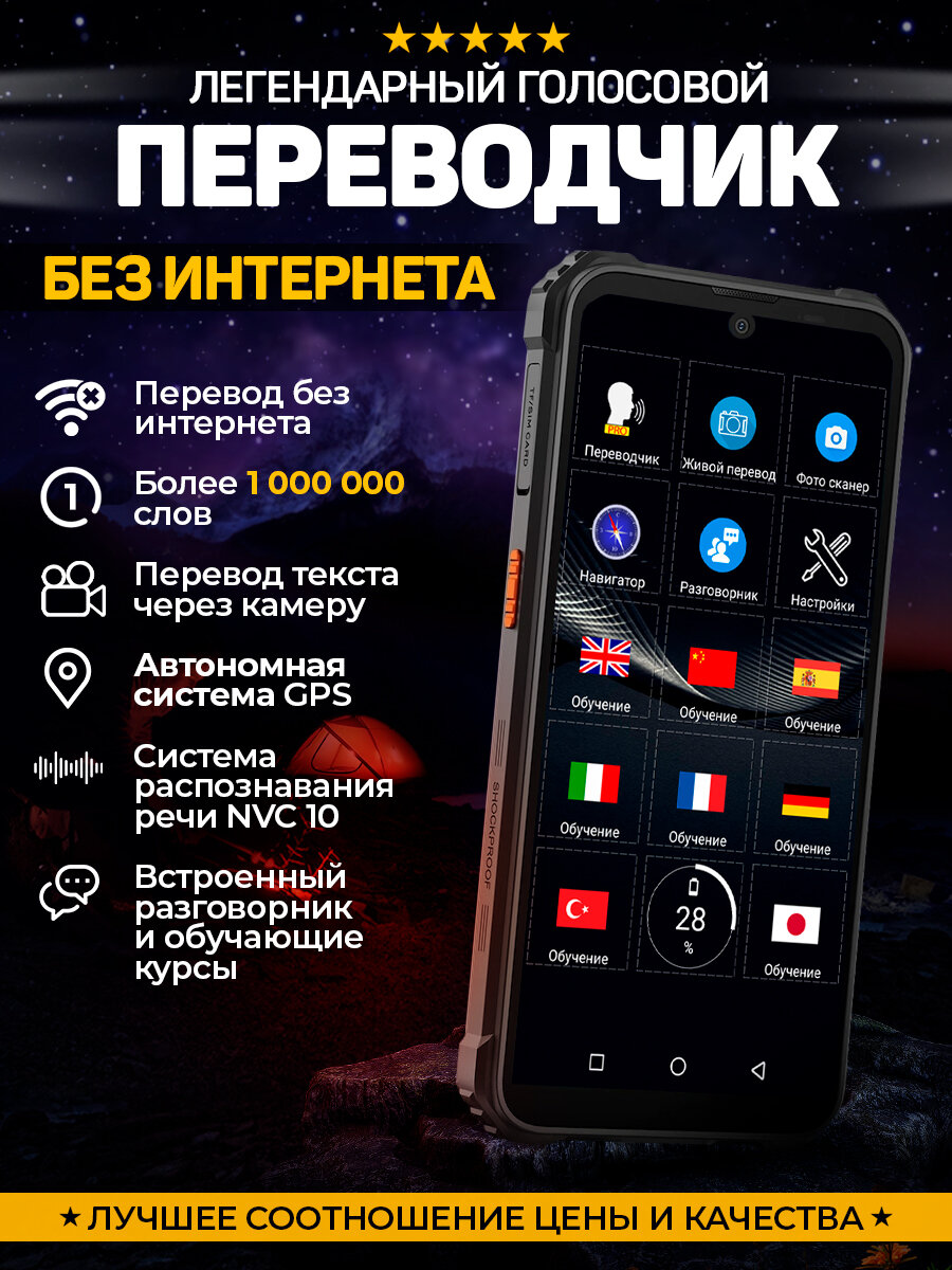 Карманный голосовой переводчик Micro Technology Compass Pro