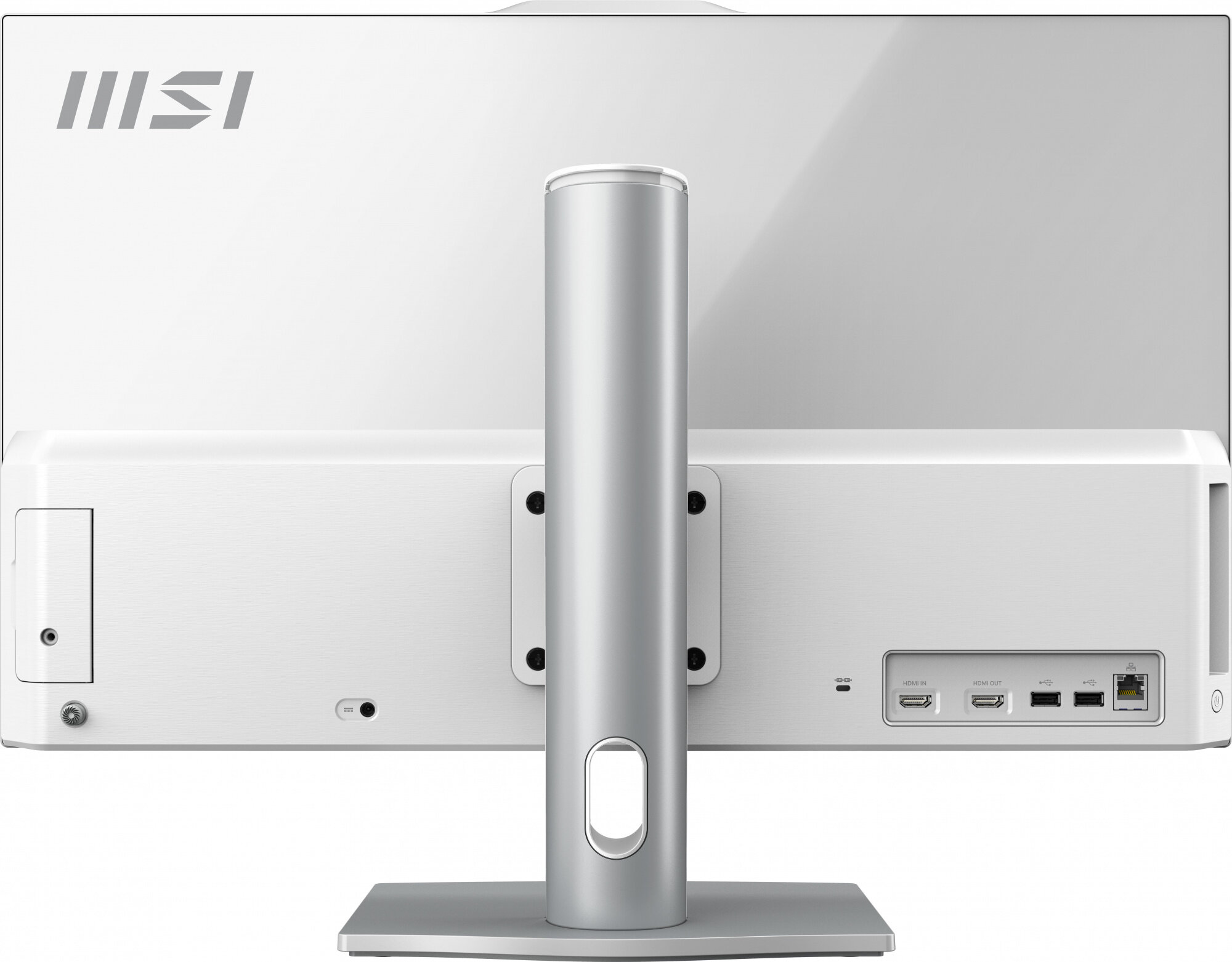 Моноблок MSI Modern AM272P 12M-404XRU 27" Full HD i3 1215U (1.2) 8Gb SSD512Gb UHDG noOS GbitEth WiFi BT 120W клавиатура мышь Cam белый 1920x1080 — фото 4