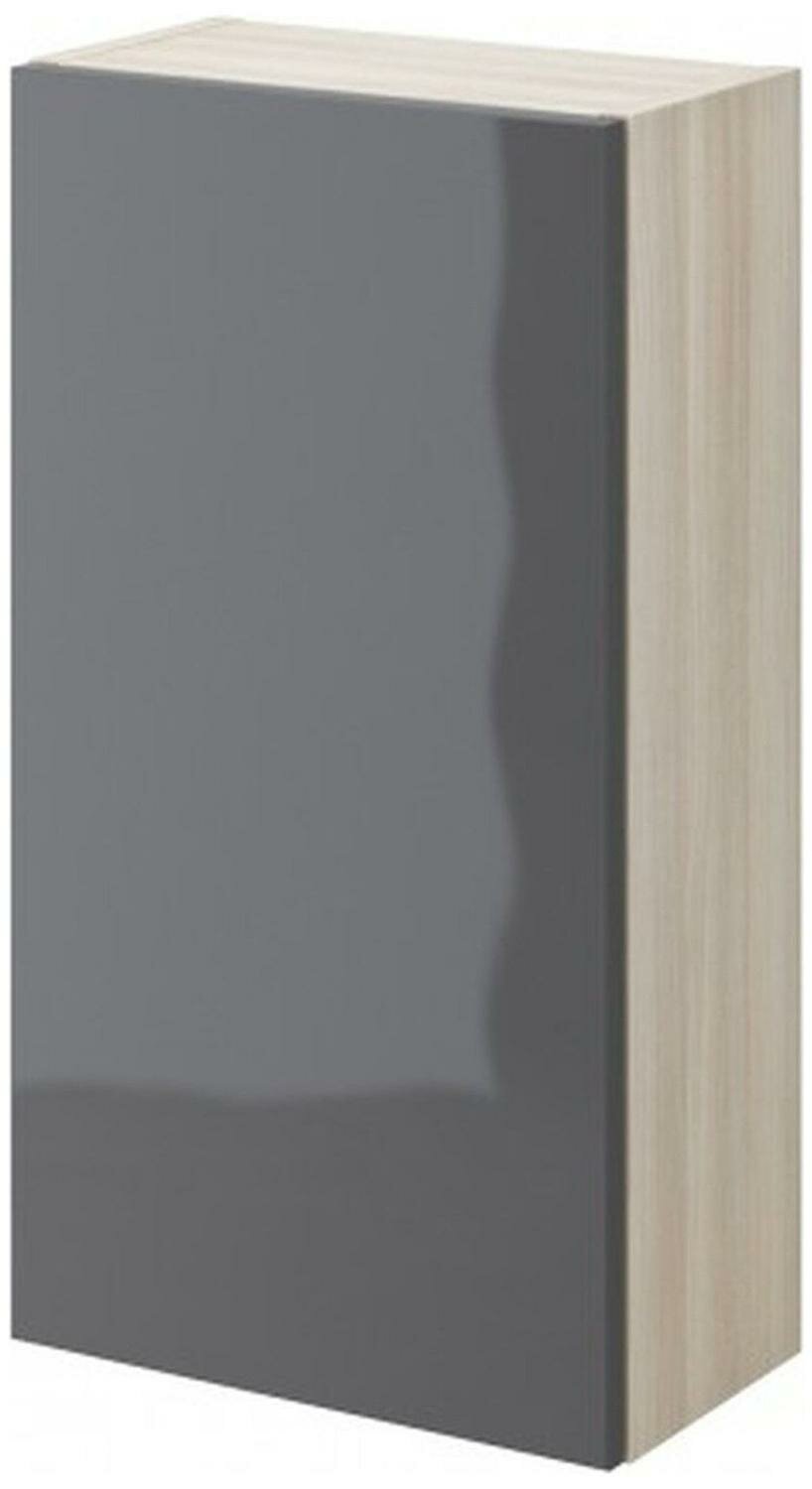 Шкафчик настенный: SMART универсальный серый Сорт1