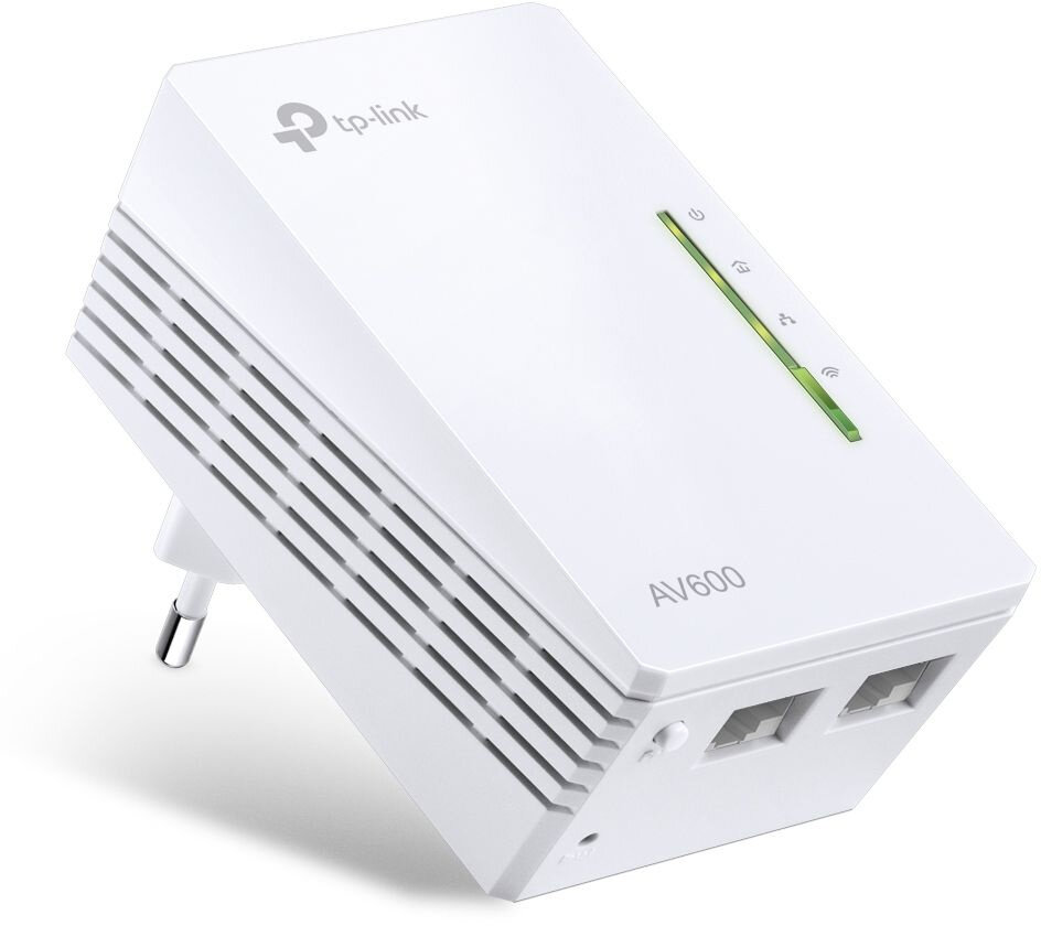 Сетевой адаптер Powerline TP-Link TL-WPA4220 AV600 Fast Ethernet (ант. внутр.)