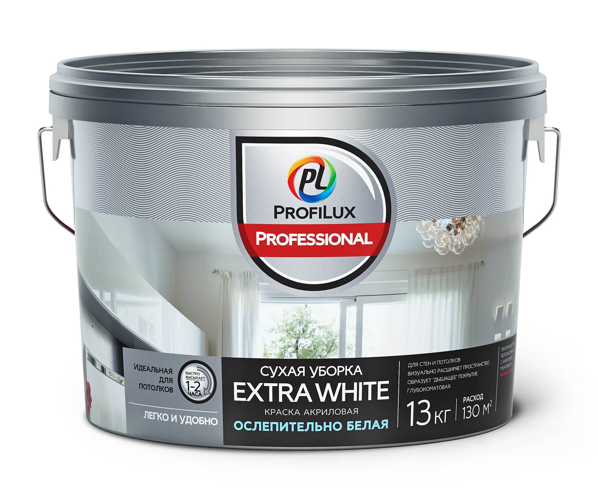 Краска акриловая Profilux Professional Extra White