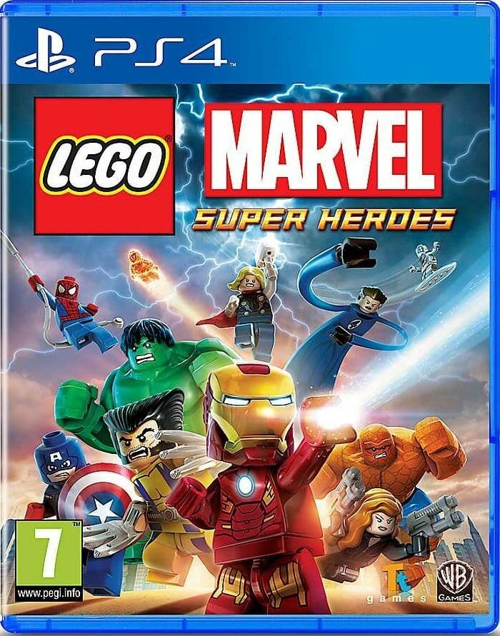 LEGO Marvel Super Heroes (английская версия) (PS4)