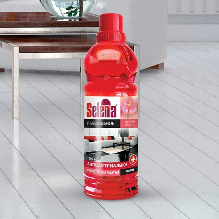 фото Средство для мытья полов антибактериальное Цветочная свежесть, 1 л