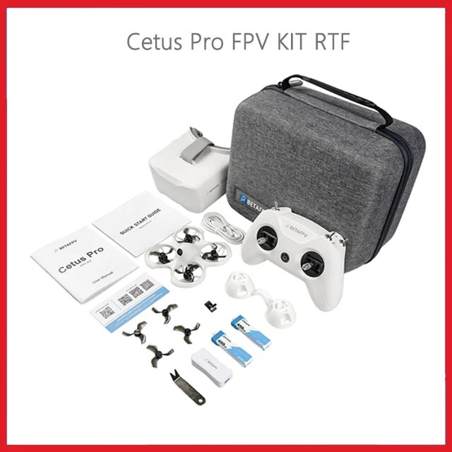 BETAFPV Cetus Pro/Cetus FPV Kit комнатный гоночный Дрон BNF/RTF Frsky D8 RC Lite радиоприемник 2 SE контроллер передатчик VR02 очки
