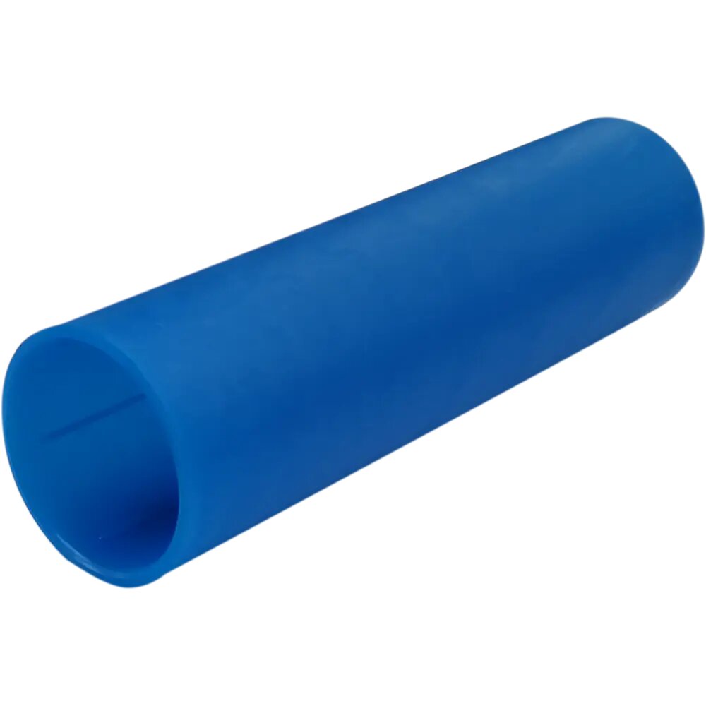 Втулка защитная на теплоизоляцию ø20 мм 11.5 см полиэтилен цвет синий - фотография № 1