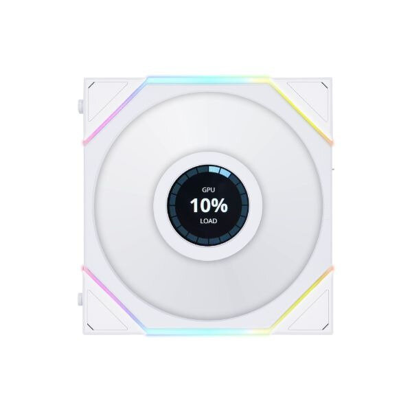 LIAN LI UNI FAN TL LCD 120mm 1900RPM sRGB White (1pcs)