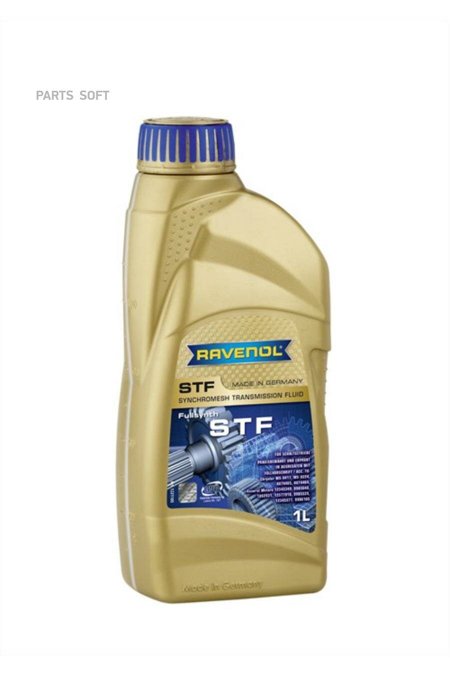 RAVENOL 122110500101999 Трансмиссионное масло STF ( 1л) (второй номер 4014835719910)