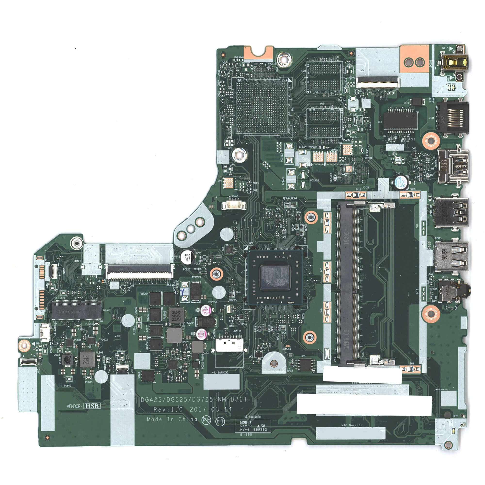 Материнская плата для Lenovo 330-15AST A6-9225 UMA WIN