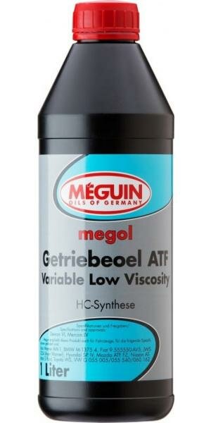 33007 Meguin НС-синт. тр.масло д/АКПП Megol Getriebeoel ATF Variable Low Viscosity (1л)