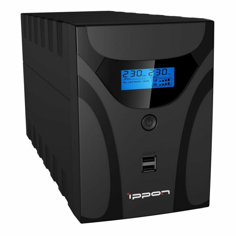ИБП Ippon Smart Power Pro II 1200 720Вт 1200ВА черный (1005583), 1545650