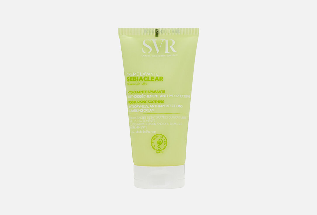 Очищающий крем для проблемной кожи лица SVR, Creme lavante 55мл