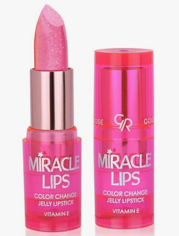 Golden Rose помада гелевая проявляющаяся Miracle Lips, тон 101 ягодно-розовый