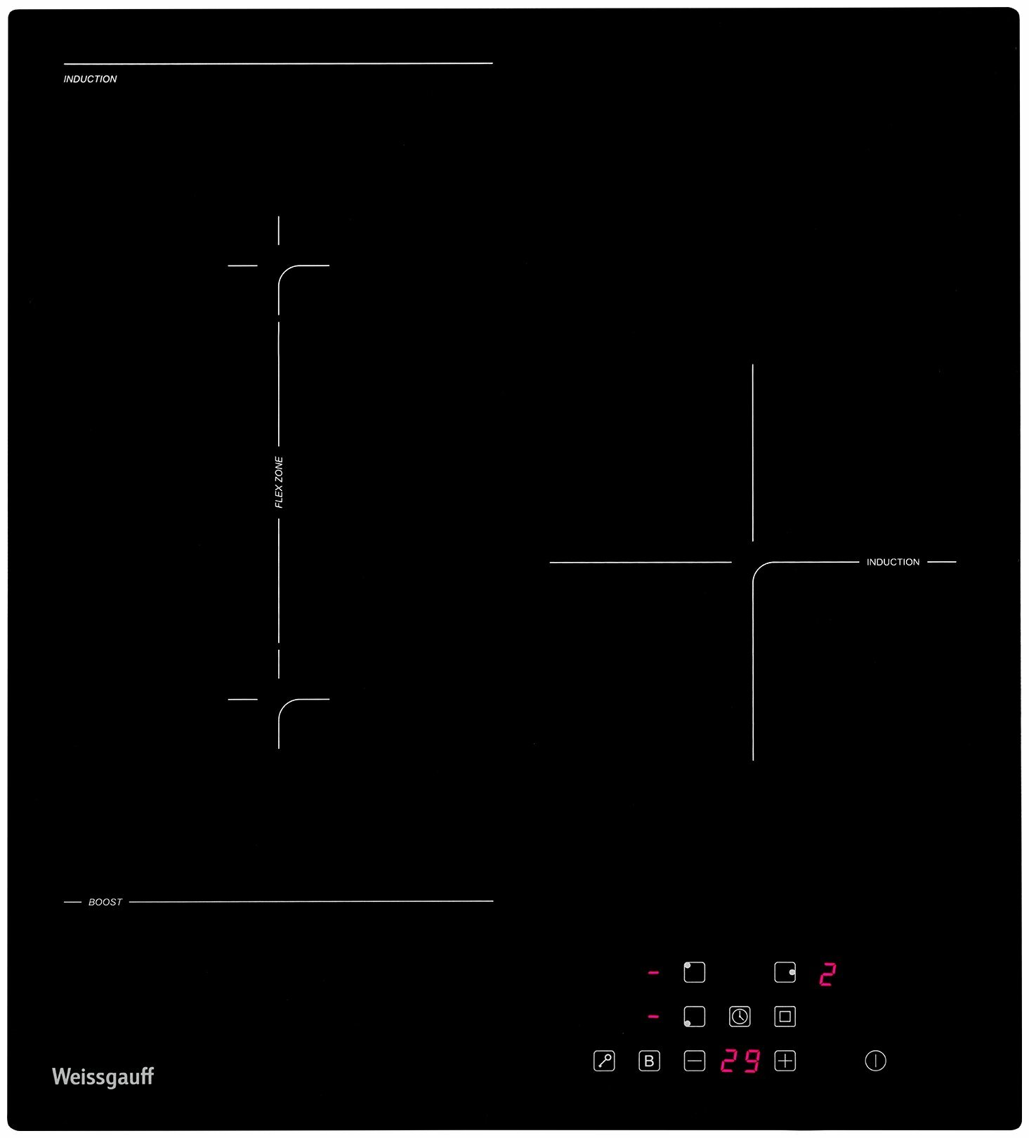 Варочная поверхность Weissgauff HI 430 BFZ