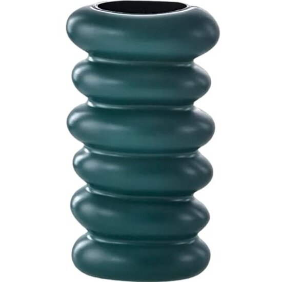 фото Ваза Homium для цветов пластиковая Apollo, цвет темно-зеленый, H19.5см (vaseapollo01darkgreen)