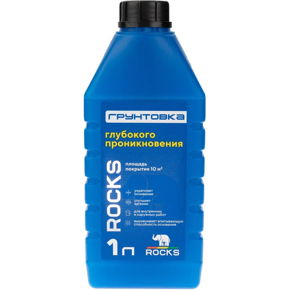 фото Грунтовка глубокого проникновения Rocks 1 л