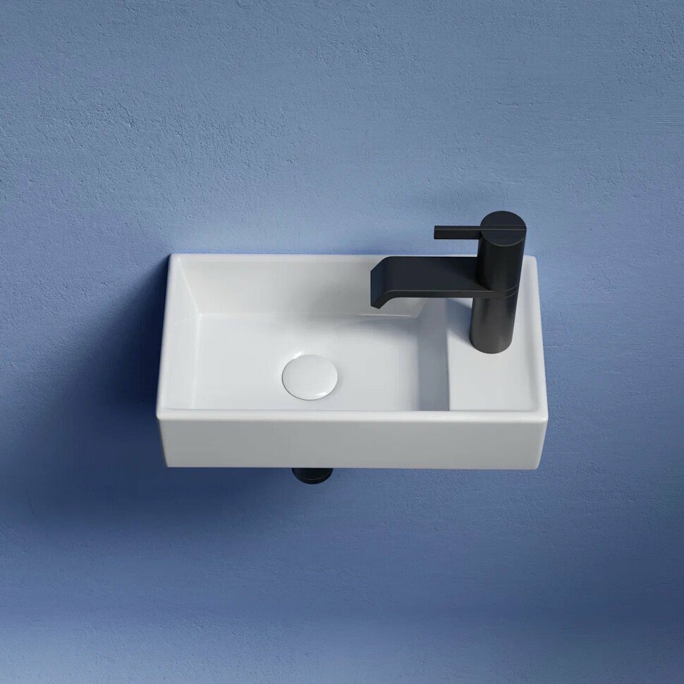 Раковина Ceramicanova Element 41,7х21,7 CN6051L - фото №5
