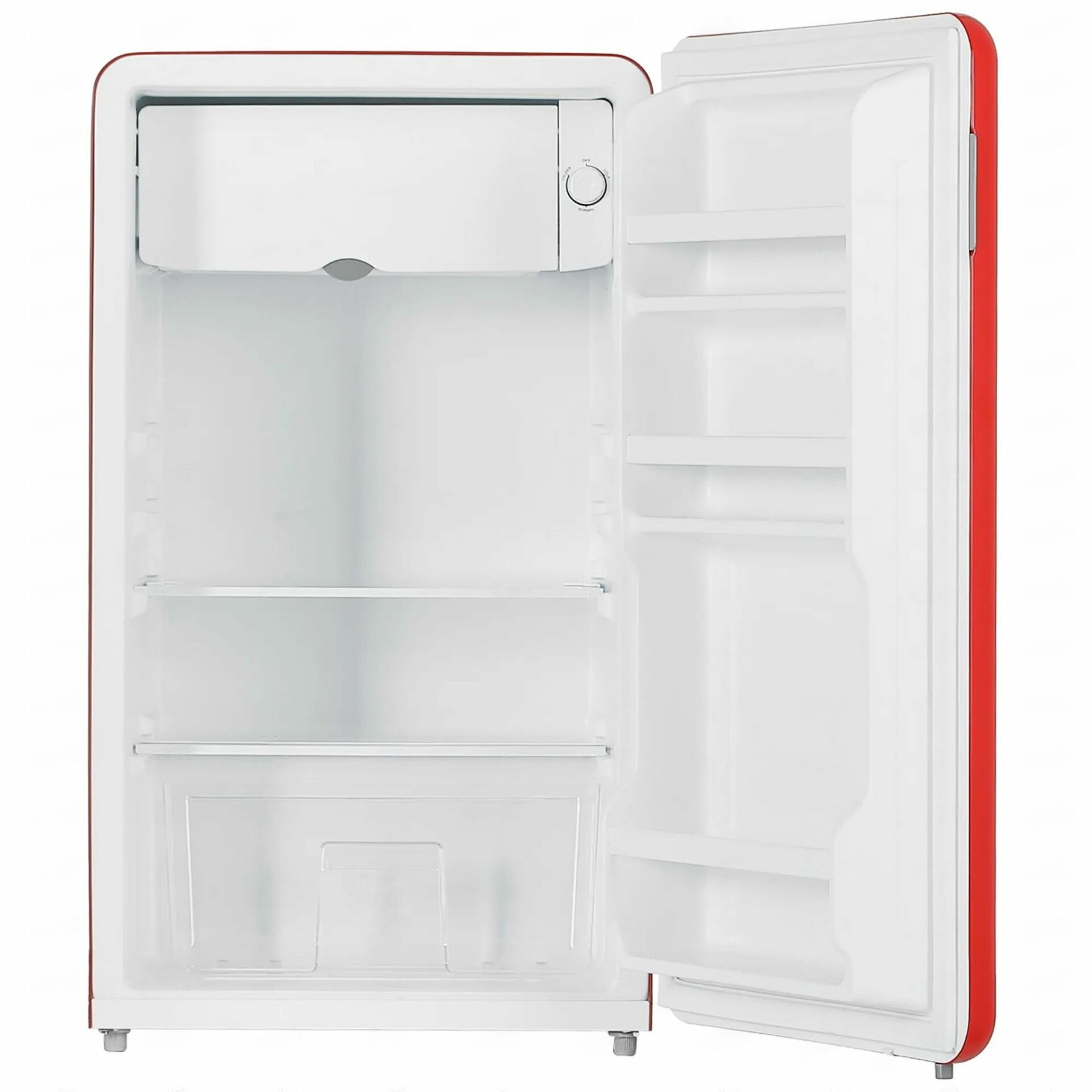 Однодверный мини холодильник компактный (гарантия целости!), красный, GoodsMart, 1 шт. - фотография № 9