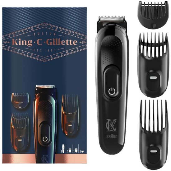 Триммер Braun King C. Gillette beard trimmer kit