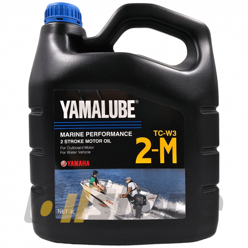 Моторное масло YAMALUBE (Yamaha) 2M TC-W3 Минеральное 4л 90790BS26400