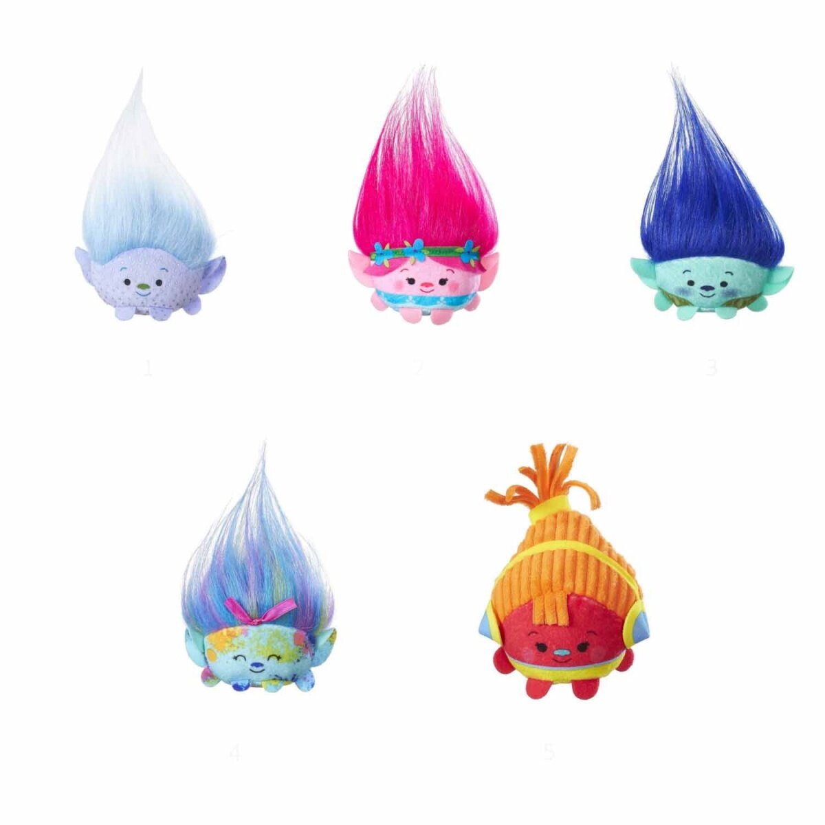 Мягкая игрушка Hasbro "Trolls", мини, плюш