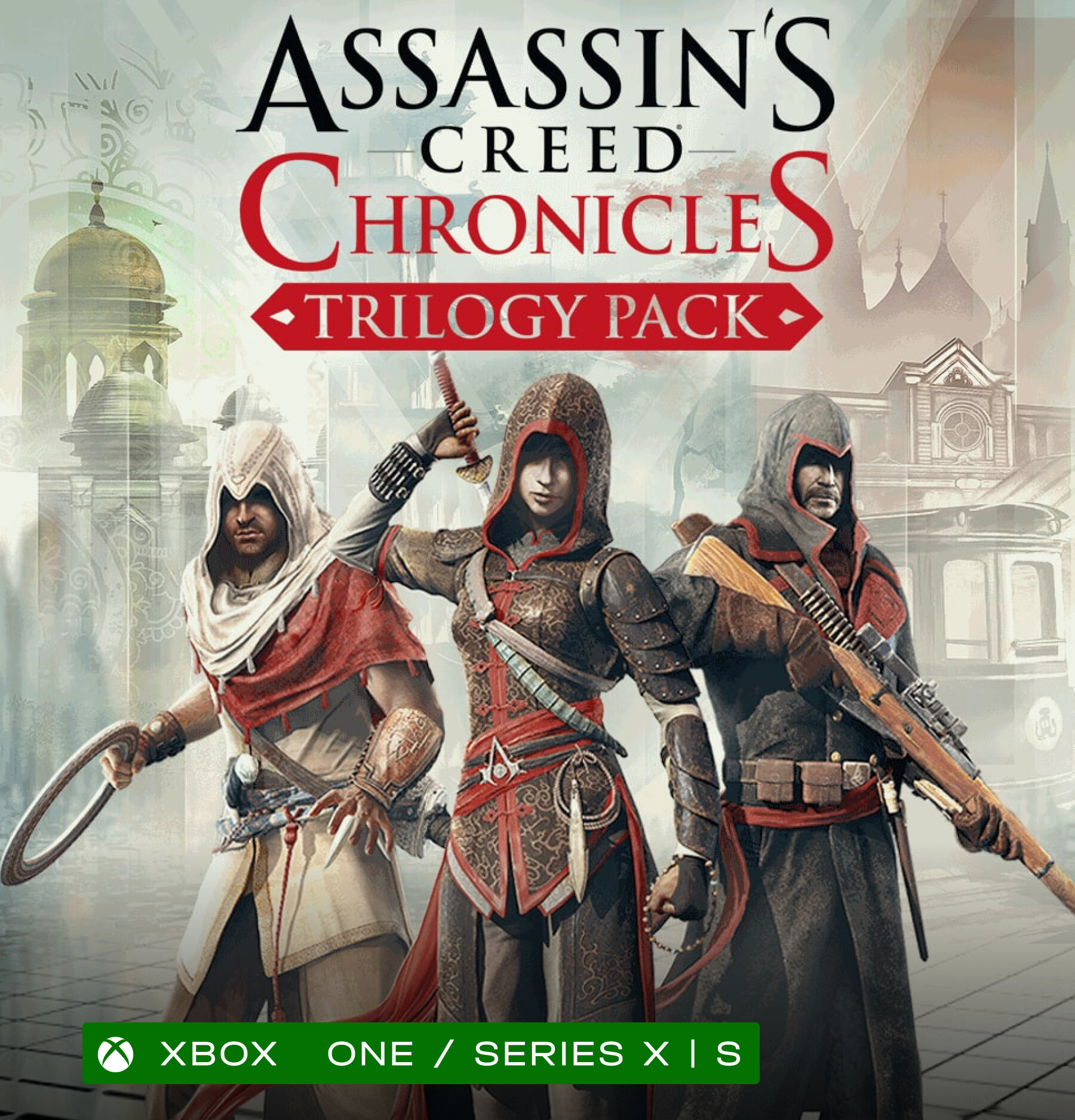 Assassin's Creed Chronicles : Trilogy для Xbox One / Series X|S (Аргентина/Турция) русские субтитры и интерфейс электронный ключ