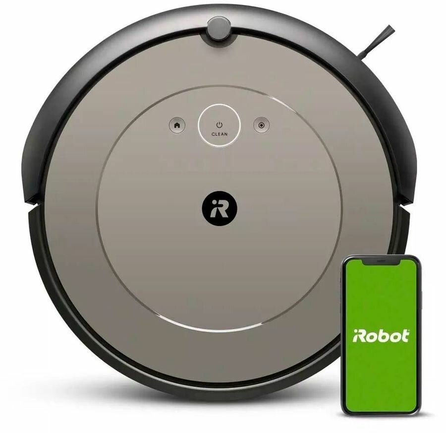 Робот-пылесос iRobot Roomba i1, 55Вт, шампань/черный [i115240rnd]