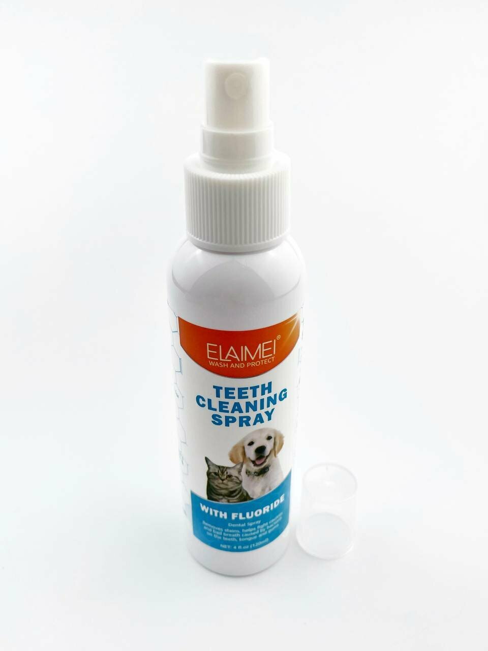 Elaimei Teeth cleaning spray спрей для полости рта животных - фотография № 7