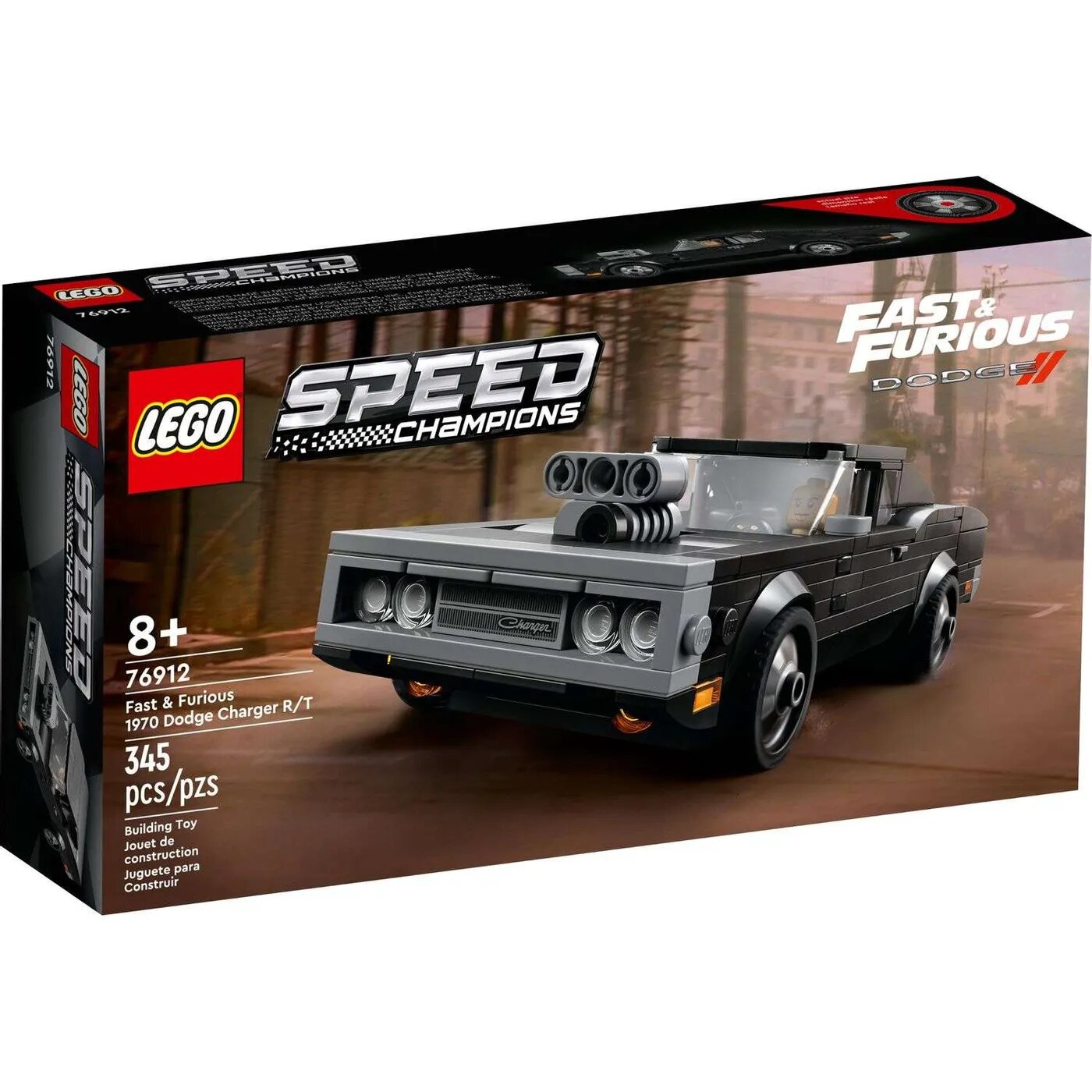 Конструктор LEGO Speed Champions Fast and Furious 1970 Dodge Charger R/T 76912