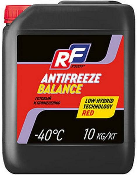 17485N RUSEFF Антифриз ANTIFREEZE Balance красн. (10кг)