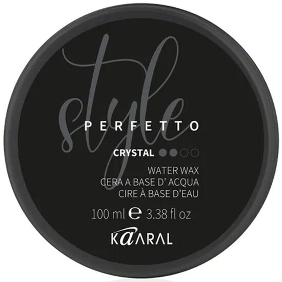 Воск для волос Kaaral Style Perfetto Crystal Water Wax с блеском, 100 мл