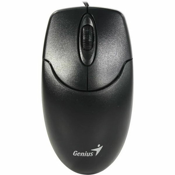 Мышь Mouse Netscroll 120 V2 проводная оптическая 1000 dpi USB чёрная