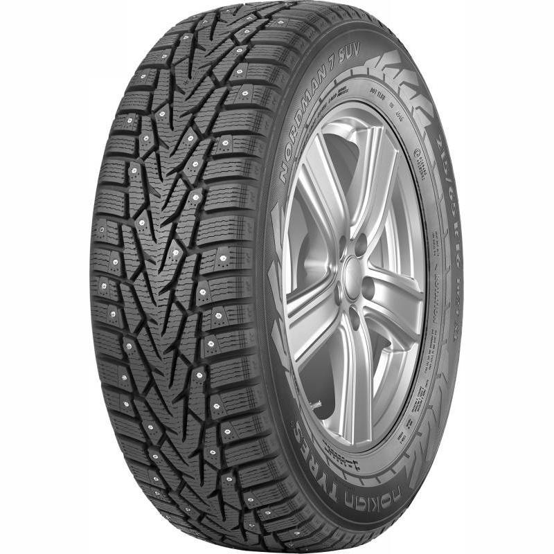 Зимние шины Nokian Nordman 7 SUV 265/70 R17 115T, XL, шипы