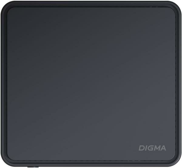 Неттоп Digma Mini Office Cel N4020 (1.1) 4Gb SSD256Gb UHDG 600 CR Windows 11 Professional GbitEth WiFi BT 36W черный (DPCN-4CXW01)