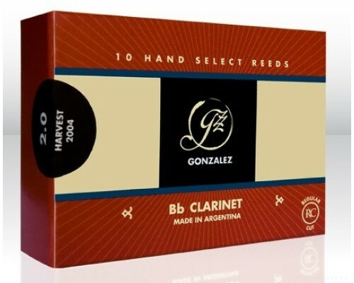 Gonzalez Reeds Regular Bb-Clarinet 3 1/2 трости для кларнета Bb 10шт