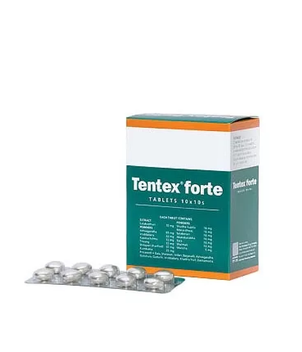 Tentex forte 100 шт Мужская сила