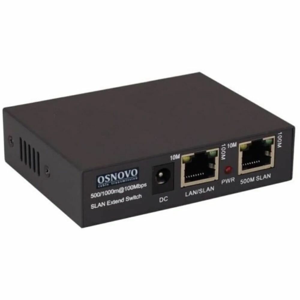 Удлинитель Fast Ethernet до 800м. OSNOVO TR-IP1(800m)