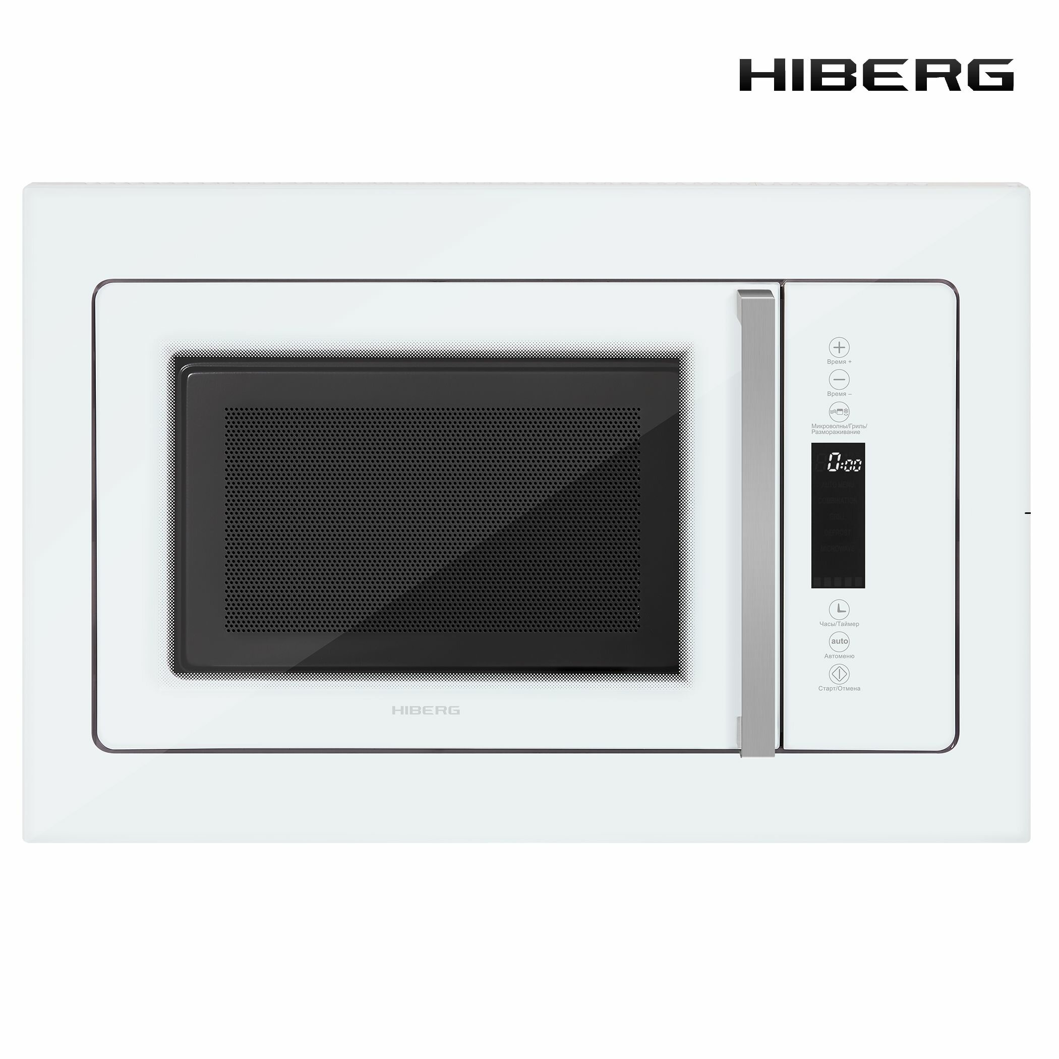 Встраиваемая микроволновая печь HIBERG VM 8505 W - фотография № 1