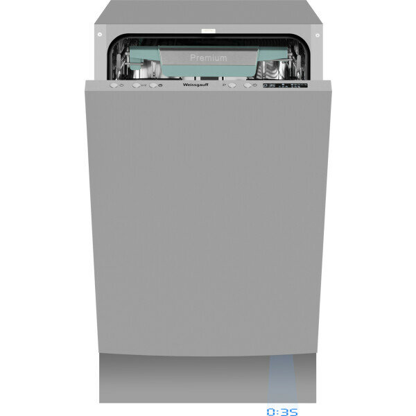 Встраиваемая посудомоечная машина с проекцией времени на полу Weissgauff BDW 4139 D Timer Floor