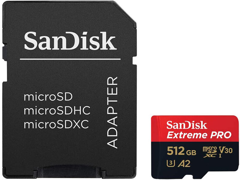 Карта памяти SanDisk Extreme Pro microSDXC Class 10 V30 A2