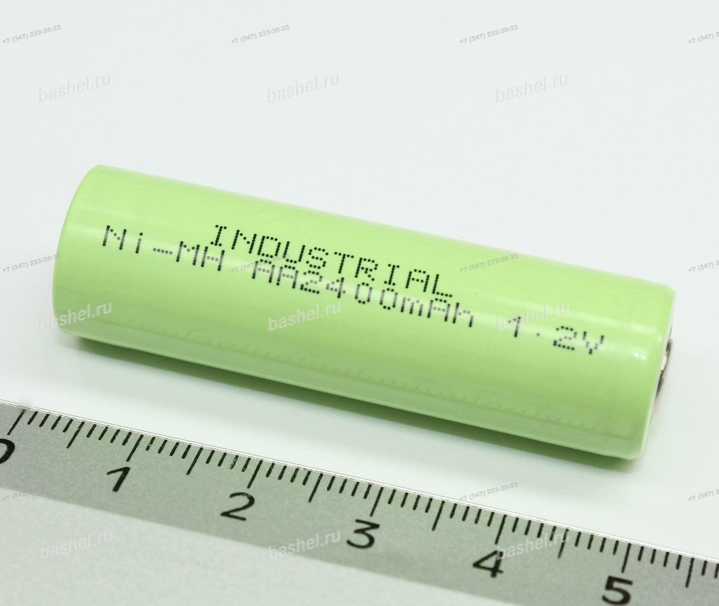 Аккумулятор H-AA2400 INDUSTRIAL 1,2В, 2400mAh NIMH (14,5*49,0mm), INDUSTRIAL