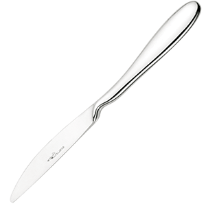 Набор десертных ножей (12 шт.) с ручкой эрго «Анзо»; сталь нерж, L=215/100, B=15мм; металлич, Eternum, QGY - 1820-6E