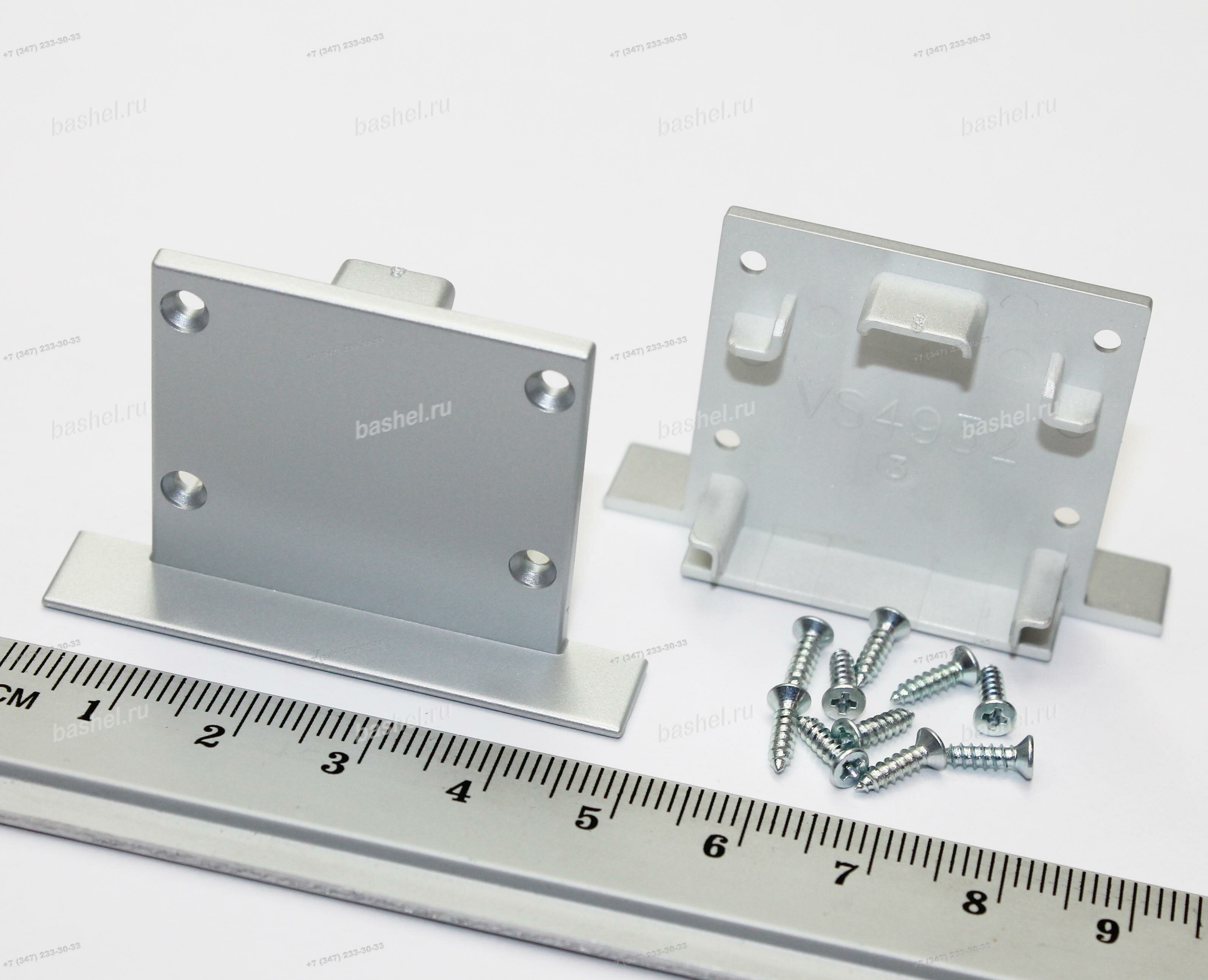 SL-LINIA49-F комплект заглушек (2шт), Фурнитура для алюминиевого профиля, Arlight электротовар