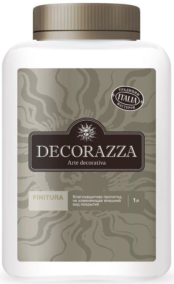 Пропитка влагозащитная для декоративных покрытий Decorazza Finitura (1л)